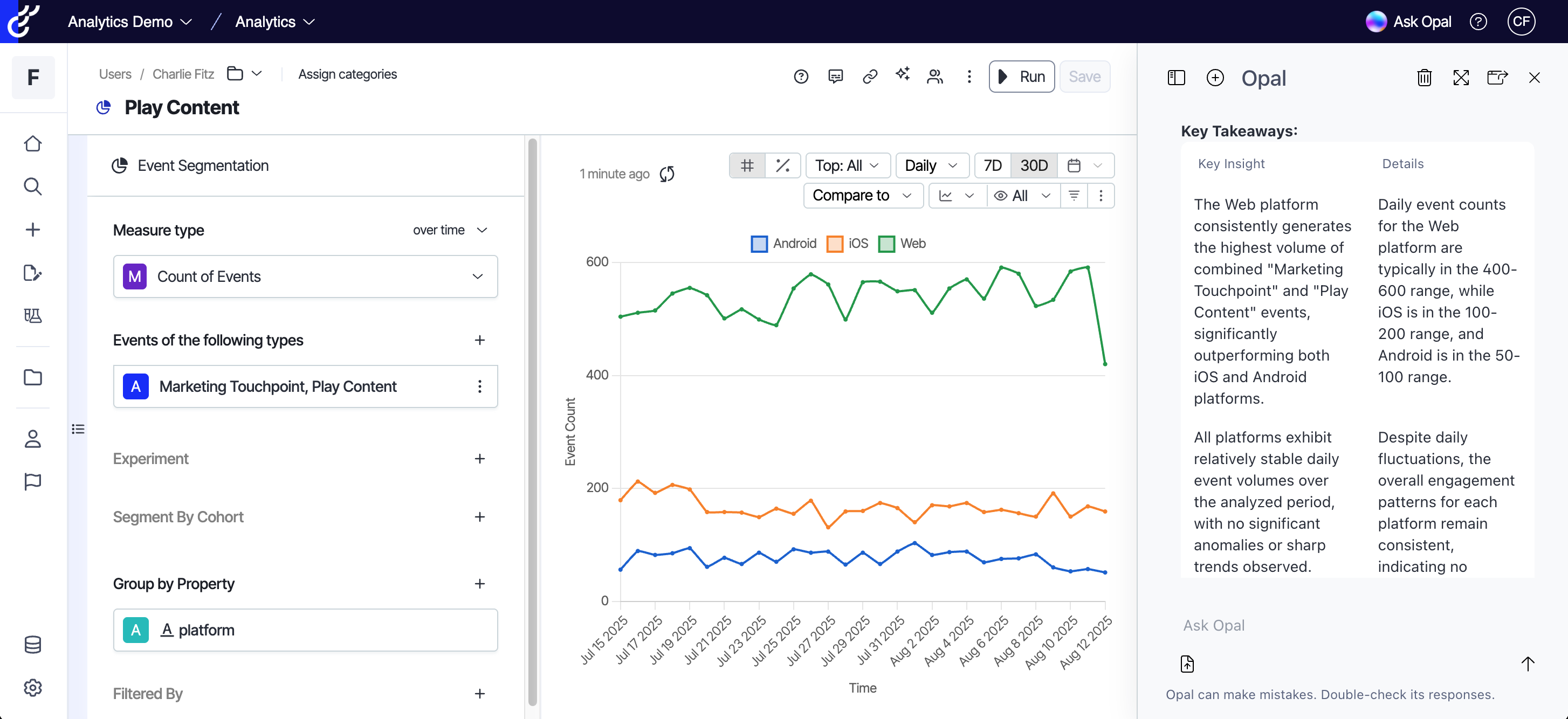 Exploration generator